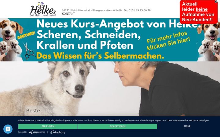 Screenshot of helkes.com