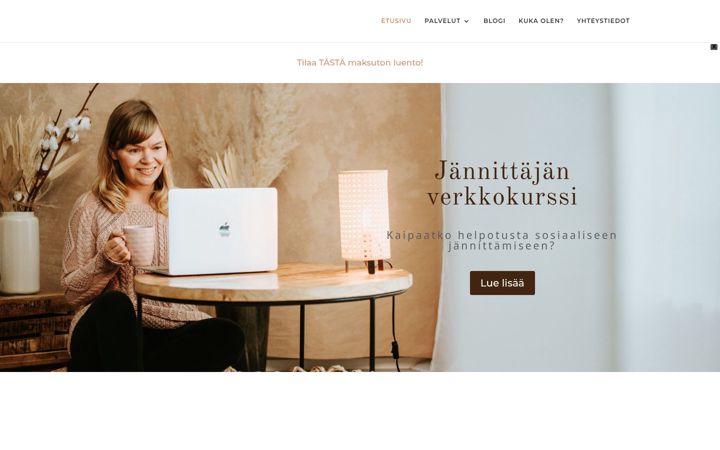 Screenshot of hellamieli.fi