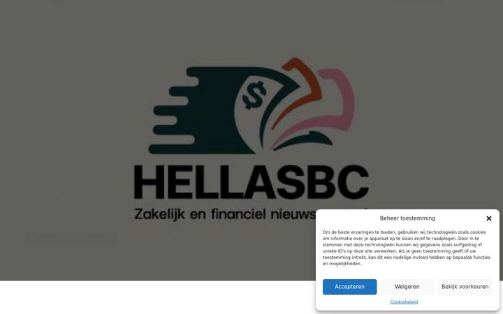 Screenshot of hellasbc.be