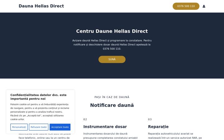 Screenshot of hellasdirect-dauna.ro
