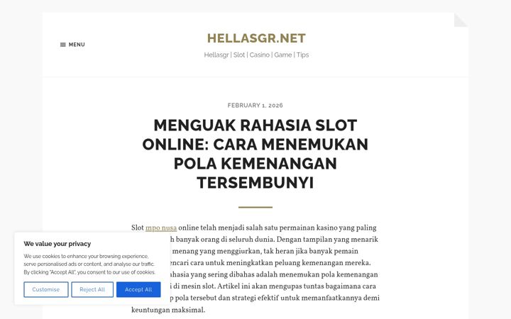 Screenshot of hellasgr.net