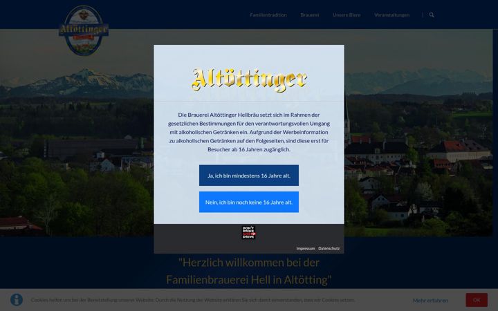 Screenshot of hellbraeu.de