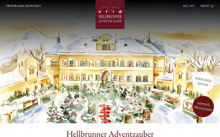 Screenshot of hellbrunneradventzauber.at