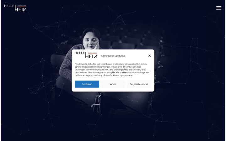 Screenshot of hellehein.dk