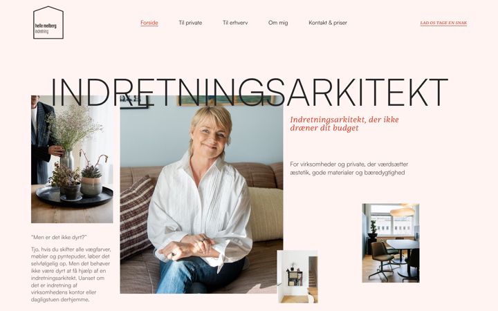 Screenshot stránky hellemelberg.dk