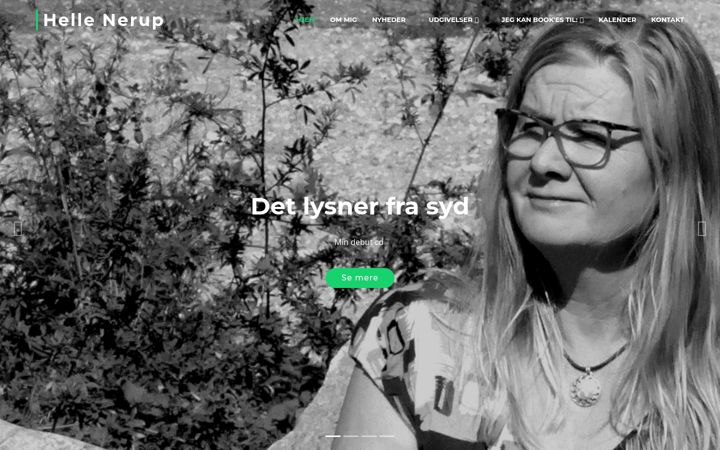 Screenshot of hellenerup.dk