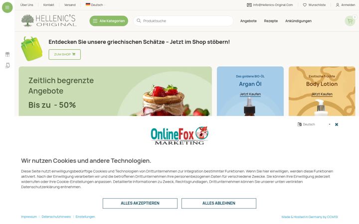 Screenshot of hellenics-original.com