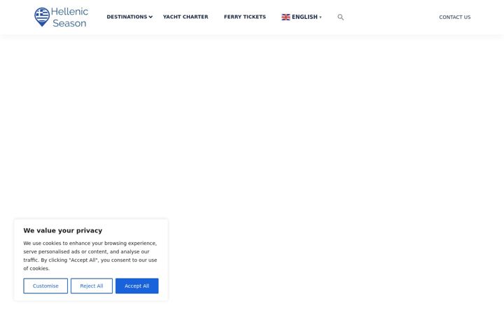 Screenshot of hellenicseason.com