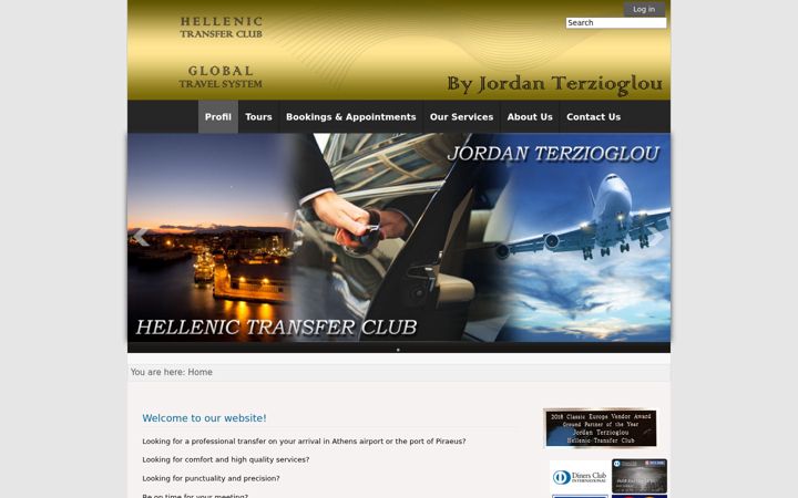 Screenshot of hellenictransfer.gr