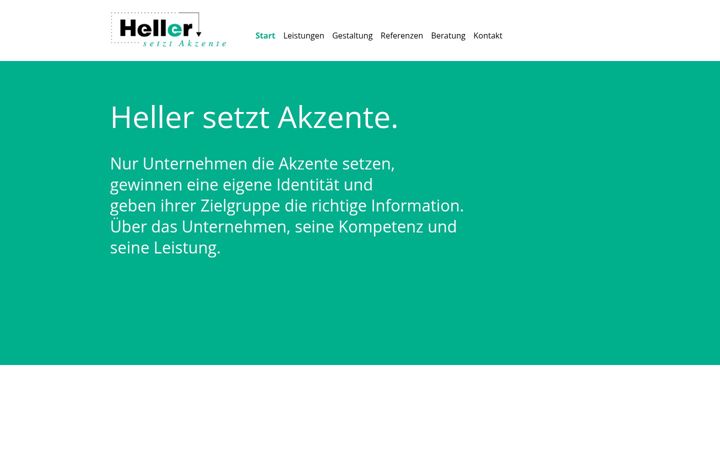 Screenshot of heller-firmendrucke.de