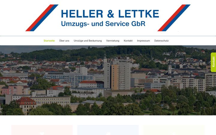 Screenshot of heller-lettke.de