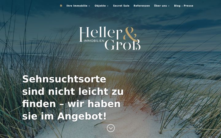 Screenshot stránky hellergross-immobilien.de