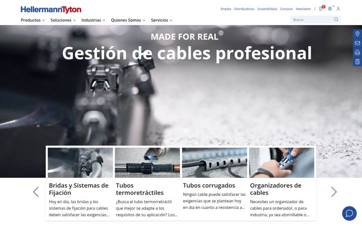 Screenshot of hellermanntyton.es
