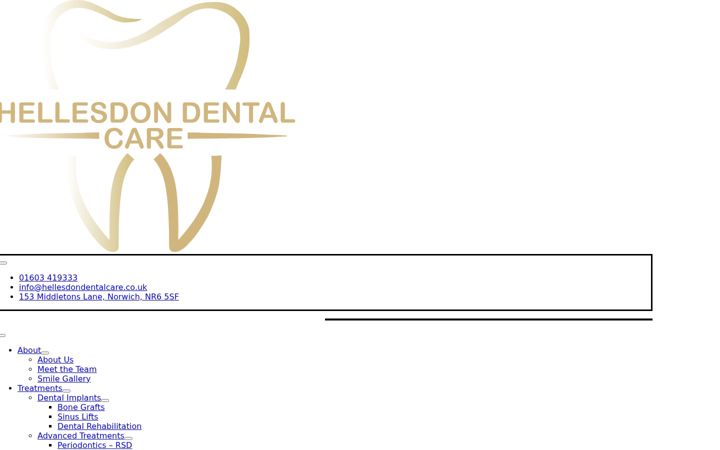 Screenshot of hellesdondentalcare.co.uk