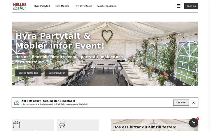 Screenshot of hellestalt.com