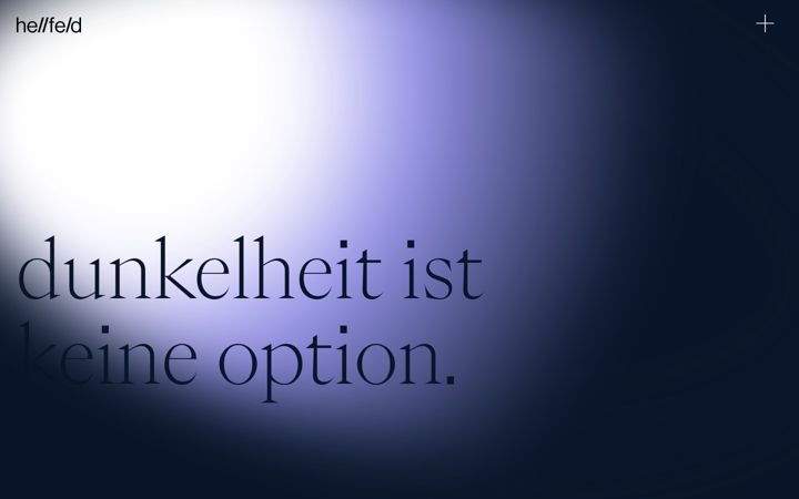 Screenshot of hellfeld.eu
