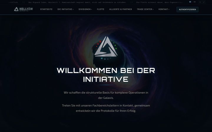 Screenshot of hellion-initiative.online