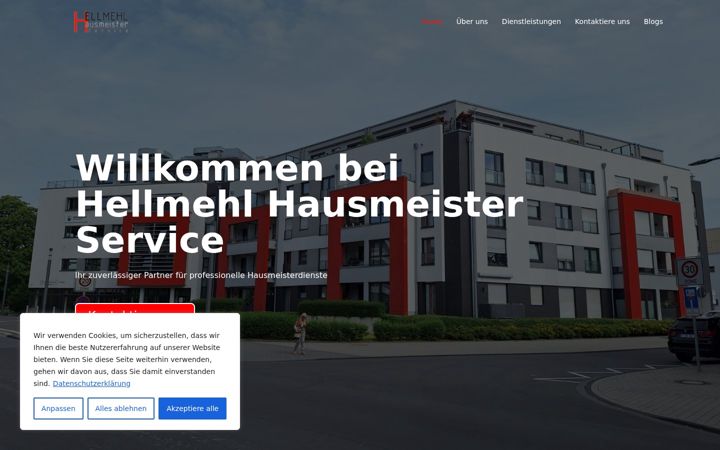 Snímek obrazovky hellmehlhausmeisterservice.de
