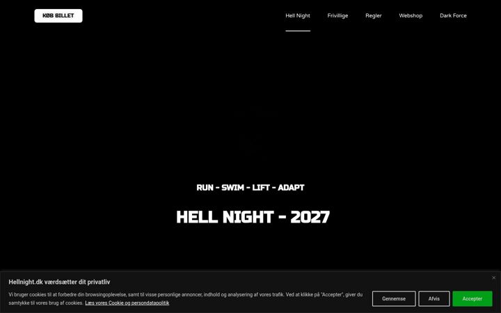 Screenshot of hellnight.dk