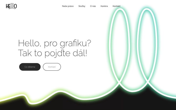 Screenshot of hello-designs.cz