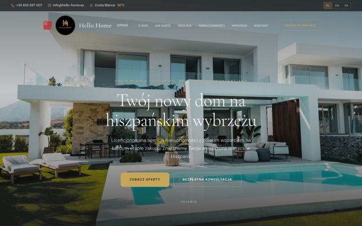 Screenshot of hello-home.es