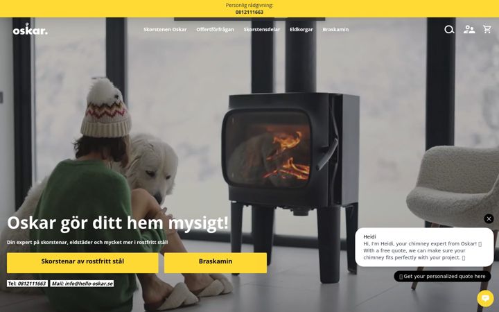 Screenshot of hello-oskar.se