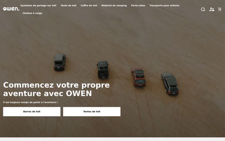 Screenshot of hello-owen.fr