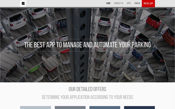 Screenshot of hello-parking.com