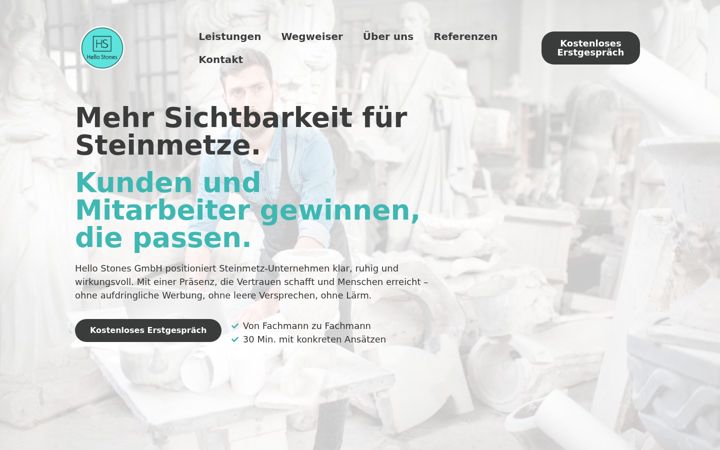 Screenshot of hello-stones.com