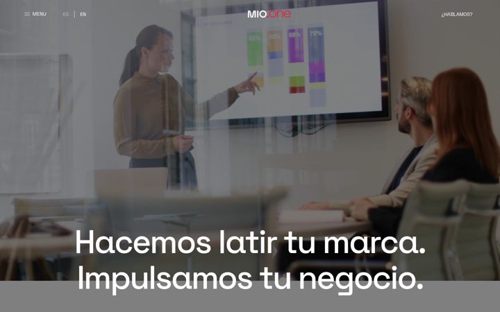 Screenshot of hello.es