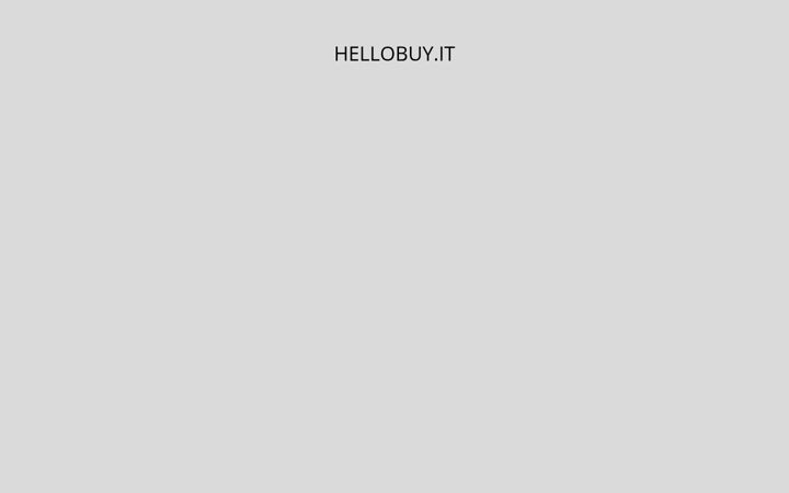 Screenshot of hellobuy.it