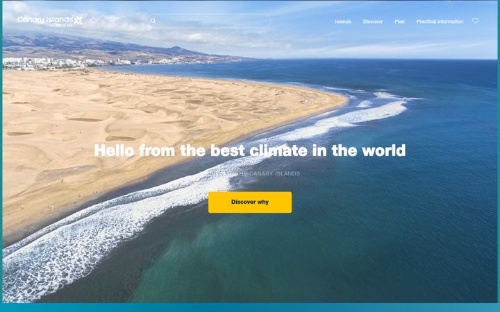 Screenshot di hellocanaryislands.com