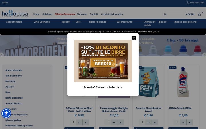 Skärmbild av hellocasa.net