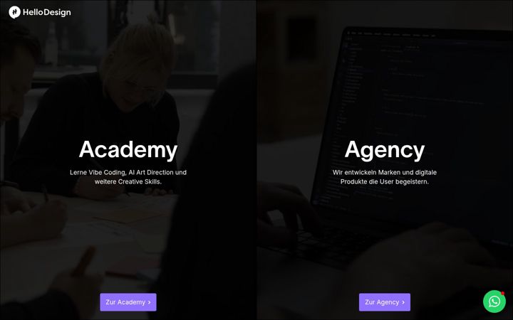 Screenshot of hellodesign.de