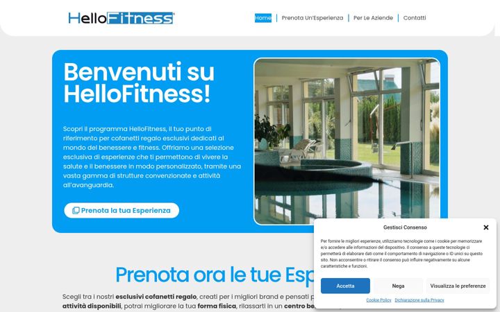 Screenshot of hellofitness.it