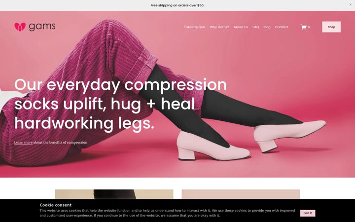 Screenshot of hellogams.com