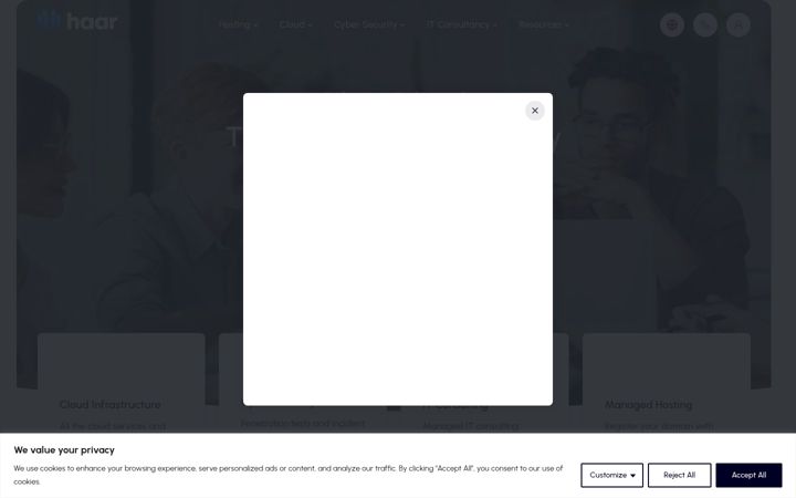 Screenshot of hellohaar.com