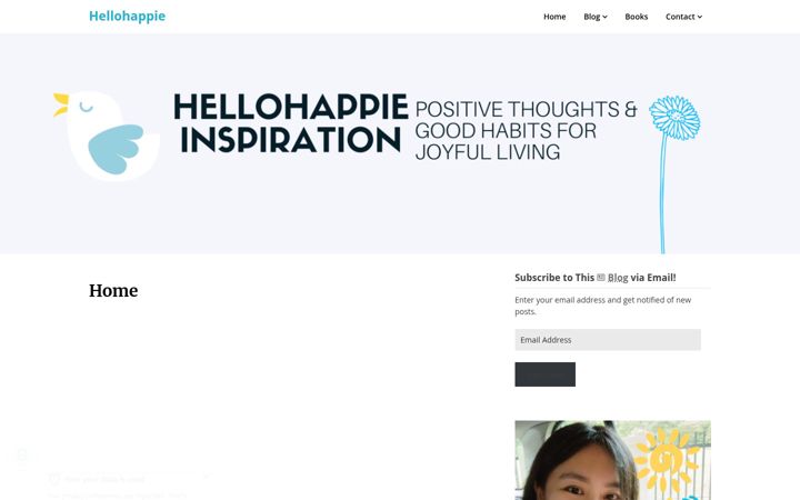 Screenshot of hellohappie.com