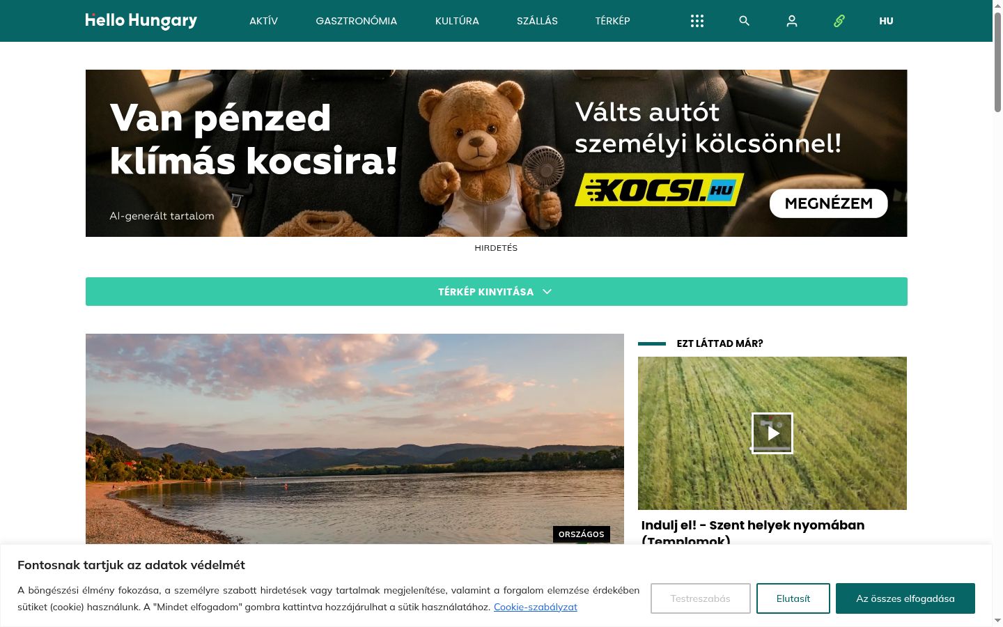 Snímek obrazovky baneru souhlasu zobrazeného před jakoukoli interakcí