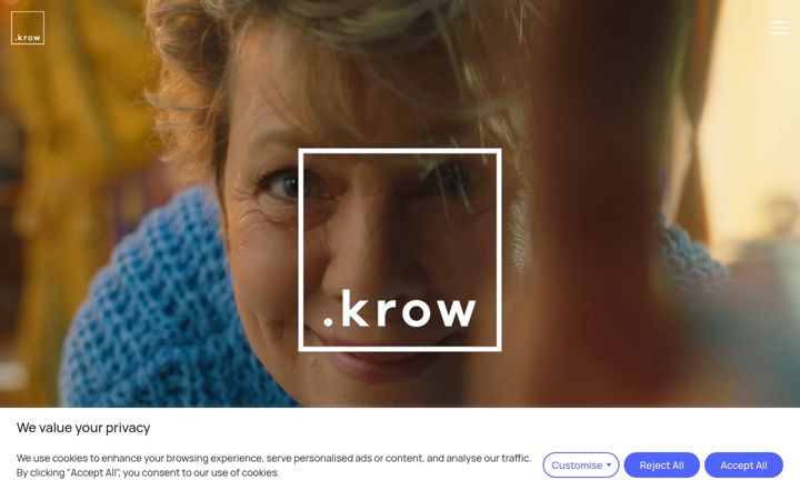 Screenshot of hellokrow.com