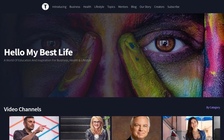 Screenshot of hellomybestlife.com