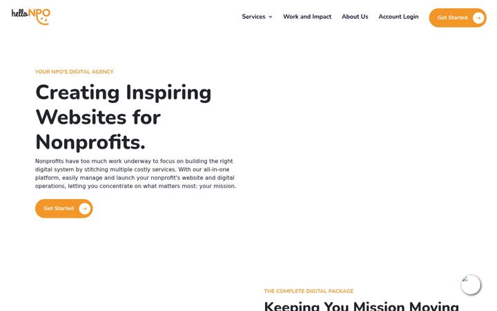 Screenshot of hellonpo.com