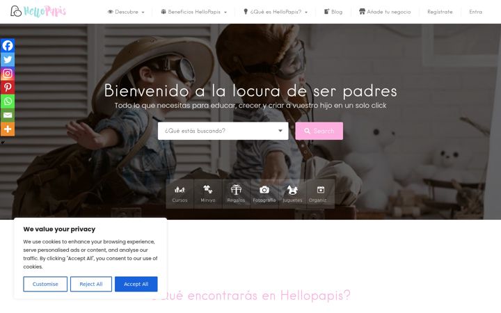 Screenshot of hellopapis.com