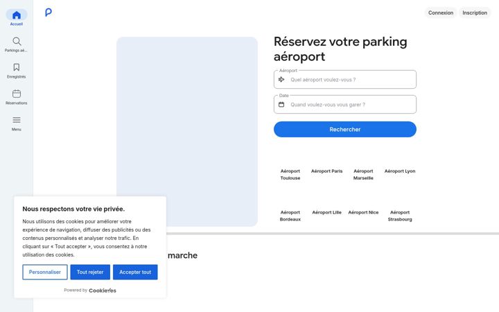 Screenshot of helloparking.com
