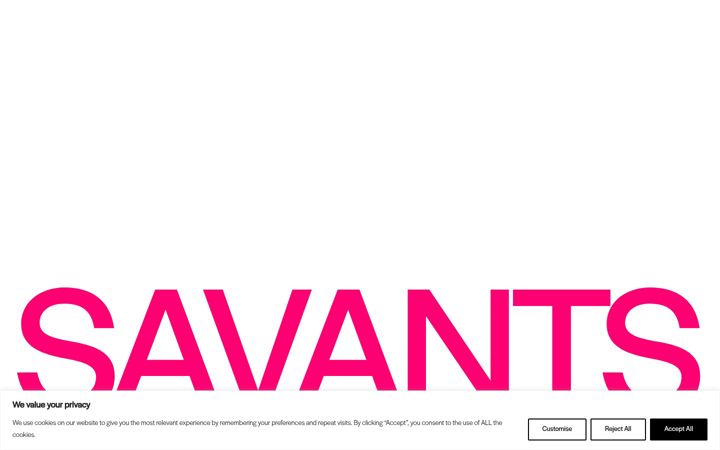 Screenshot of hellosavants.com