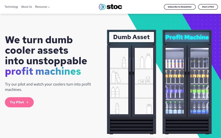 Screenshot of hellostoc.com