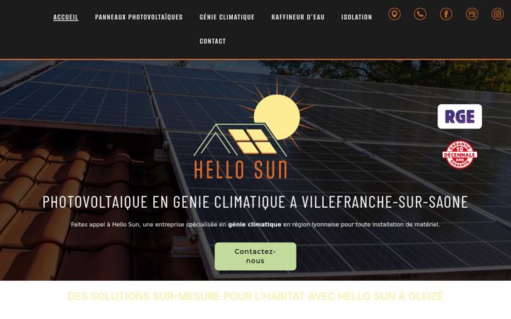 Screenshot of hellosun-villefranche.fr