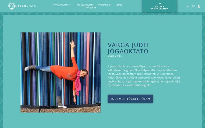Screenshot of helloyoga.eu