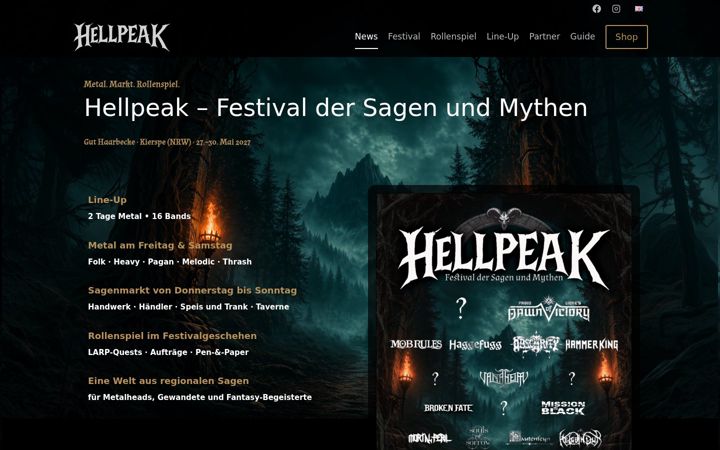 Képernyőkép: hellpeak.de