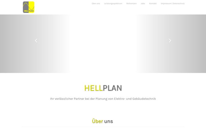 Screenshot of hellplan.de